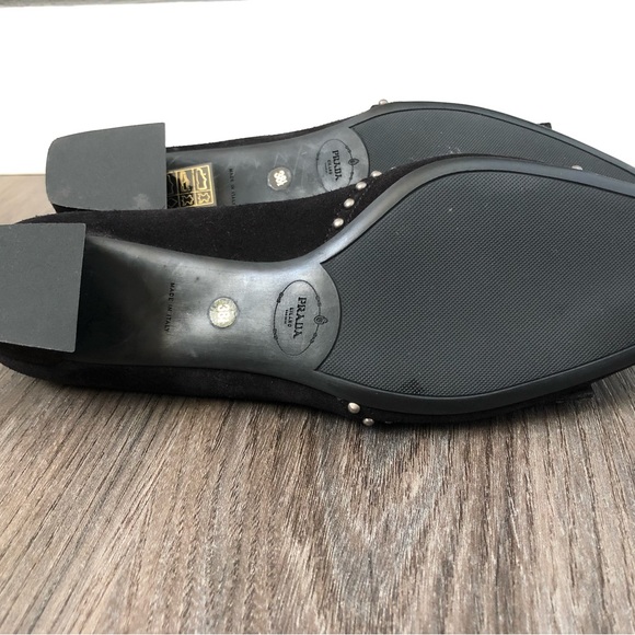 Brand New Prada Studded Loafers 38.5 - Picture 4 of 6